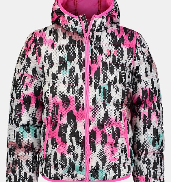 Under Armour Little Girls' UA Prime Printed Puffer Jacket